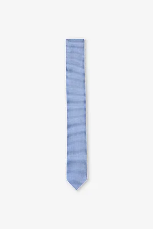 HUGO BOSS Square-jacquard Silk Tie
