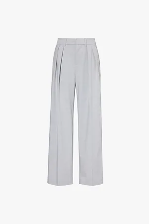 GOOD AMERICAN Suiting 90s Straight-leg Stretch-woven Trousers