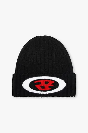 Diesel K-diego Logo-motif Knitted Beanie Hat