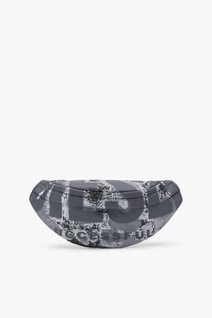 Diesel Rave Logo-print Woven Belt Bag