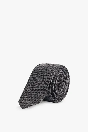 Givenchy Monogram-print Silk Tie