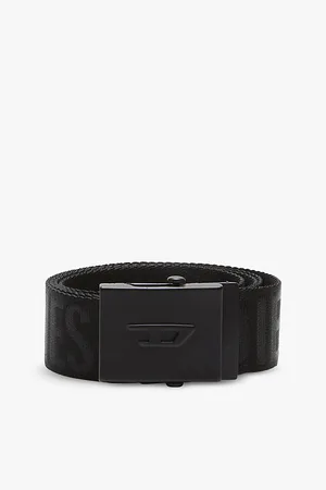 Diesel B- Ind Logo-motif Woven Tape Belt