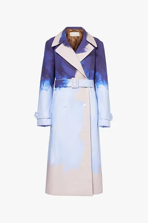 DRIES VAN NOTEN Ronald Regular-fit Wool Trench Coat