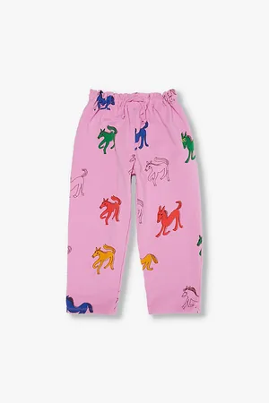 Bobo Choses Horse-print Two-slip-pockets Stretch-organic-cotton Jogging Bottoms 2-9 Years