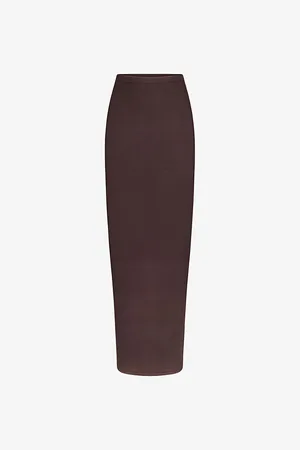SKIMS Soft Lounge Elasticated-waist Stretch-woven Maxi Skirt