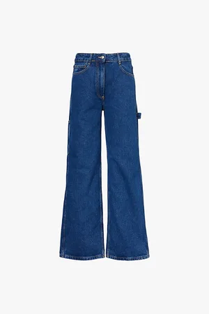 Saks Potts Salma Wide-leg Organic Denim Jeans