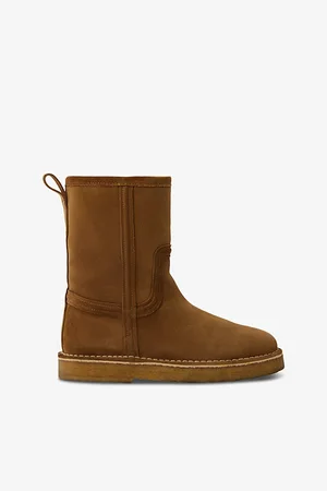 Soeur Texas Contrast-stitch Leather Calf Boots