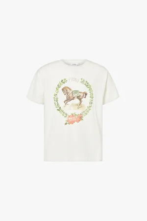 Found Rodeo Graphic-print Relaxed-fit Cotton-jersey T-shirt