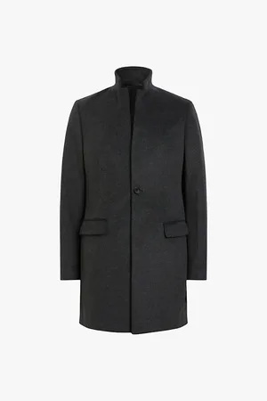 AllSaints Hargrove Stand-collar Recycled Polyester-blend Coat