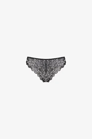 Wacoal Perfection Low-rise Tanga Lace Briefs