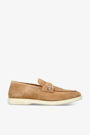 Salvatore Ferragamo Drame Suede Loafers
