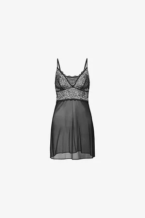 Wacoal Perfection Lace-trim Satin Nightdress