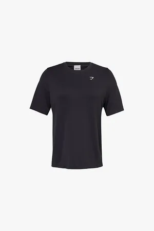 GymShark Everyday Seamless Logo-print Stretch T-shirt