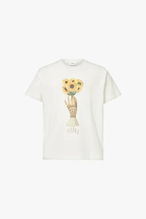 Found Sunflower Graphic-print Relaxed-fit Cotton-jersey T-shirt