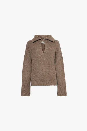 LE KASHA Leling Spread-collar Organic-cashmere Jumper