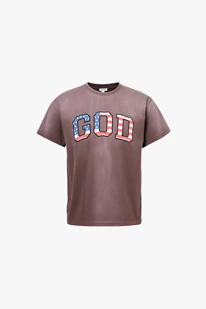 Jaded London God Patches Regular-fit Cotton-jersey T-shirt