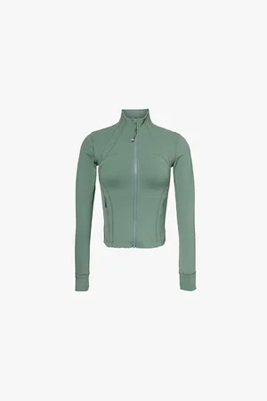 Lululemon Define Nulu Cropped Stretch-woven Jacket