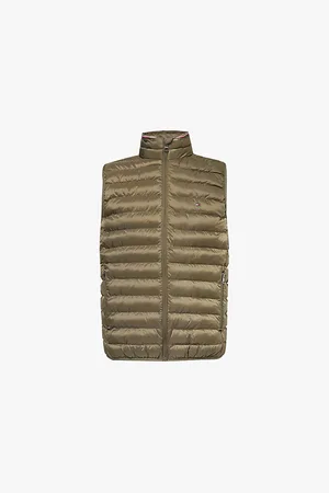 Tommy Hilfiger The Packable Quilted-and-padded Regular-fit Recycled-polyester-blend Gilet