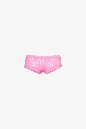 Hanky Panky Signature Mid-rise Lace Boyshort Briefs