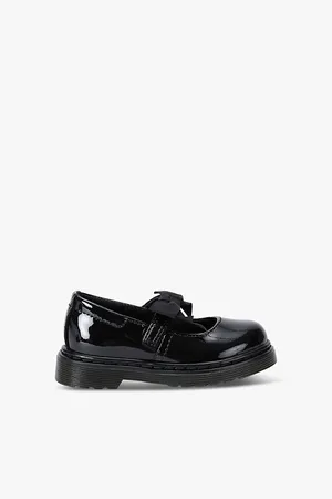 Dr. Martens Maccy Ii Bow-embellished Leather Shoes