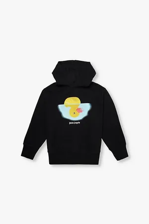 Palm Angels Rubber Duck Graphic-print Cotton-jersey Hoody 4-12+ Years