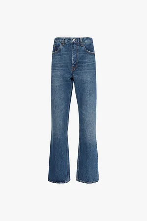 Frame The Boxy Jean Five-pockets Straight-leg Regular-fit Organic-denim Jeans