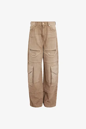 AllSaints Mia Carpenter Wide-leg High-rise Denim Jeans