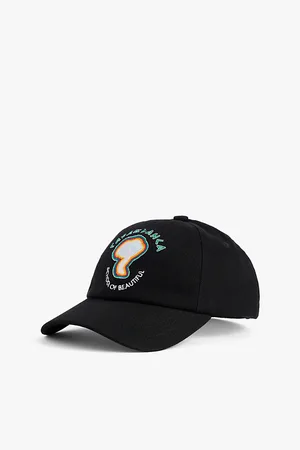 Casablanca Embroidered Cotton Baseball Cap