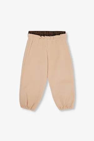 Fendi Logo-waistband Jersey Trousers 6-24 Months