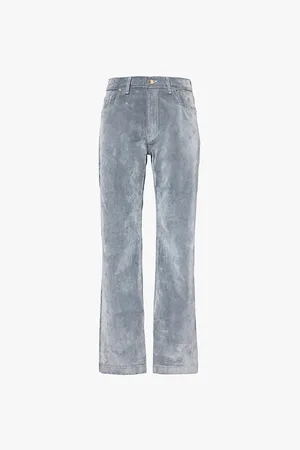 Casablanca Peach Straight-leg Denim Jeans