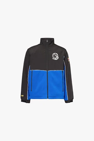 Billionaire Boys Club Panelled Logo-print Fleece Jacket