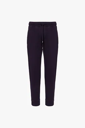 C.P. Company Relaxed-fit Embroidered-branding Cotton-jersey Jogging Bottoms