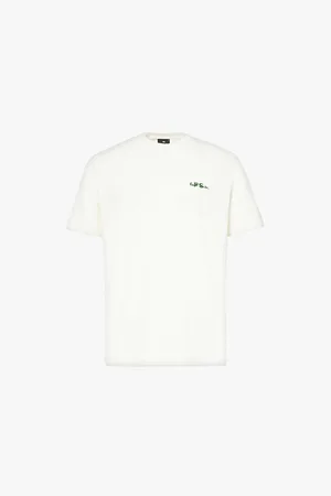 Paul Smith Relaxed-fit Logo Embroidered Cotton T-shirt