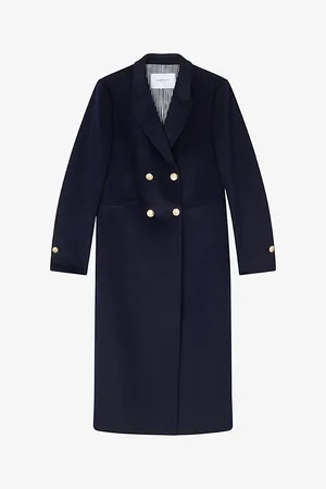 LK Bennett Mariner Double-breasted Wool Coat