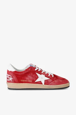 Golden Goose Ball Star Star-applique Suede Low-top Trainers