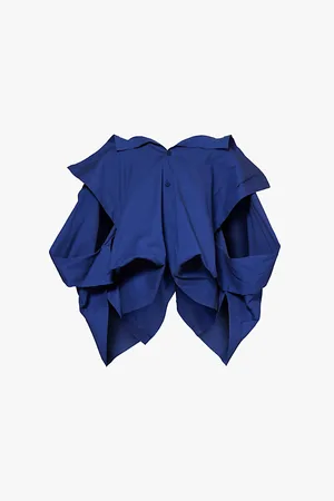 Issey Miyake Envision V-neck Woven Jacket