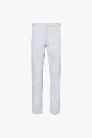 Orlebar Brown Fallon Regular-fit Straight-leg Cotton-blend Trousers