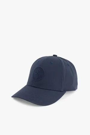 Stone Island Compass Cotton Baseball Cap