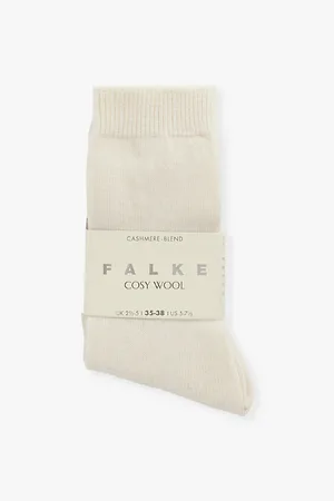 Falke Cosy Wool Brand-print Knit Socks