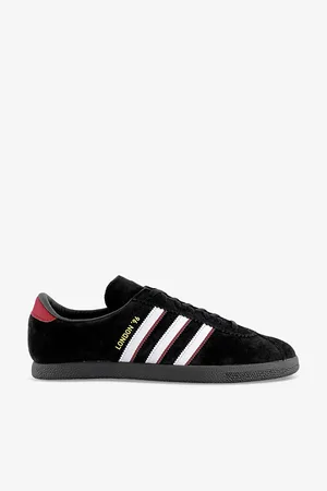 adidas London 96 Logo-embroidered Suede Low-top Trainers
