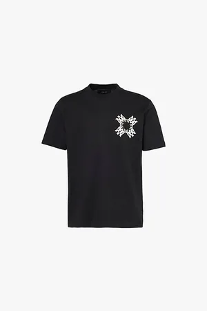 AMIRI Quad Branded Cotton-jersey T-shirt