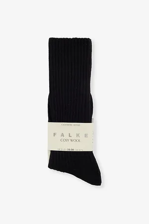 Falke Cosy Wool Ribbed Knit Socks