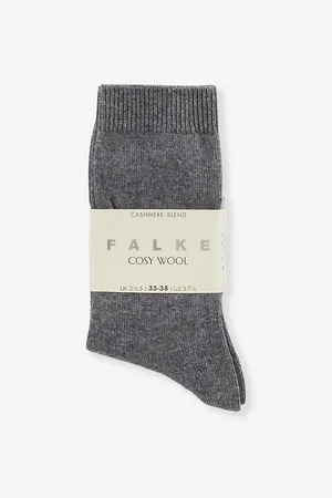 Falke Cosy Wool Brand-print Knit Socks
