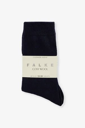 Falke Cosy Wool Brand-print Knit Socks