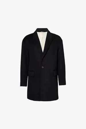 Diomene Single-breasted Regular-fit Cashmere Coat
