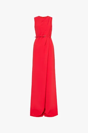 Max Mara Sondrio Wide-leg Woven Jumpsuit