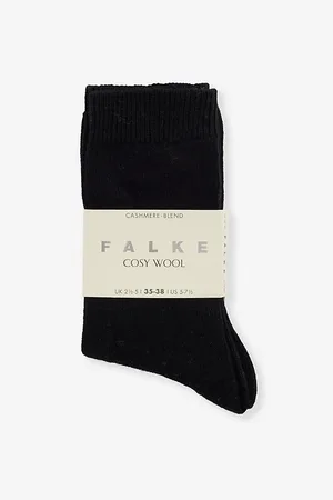 Falke Cosy Wool Brand-print Knit Socks