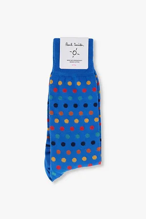 Paul Smith Gino Artist Cotton-blend Knit Socks