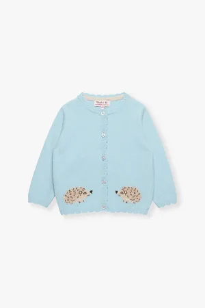 FrenchTrotters Hollie Hedgehog Knitted Cardigan 3-24 Months