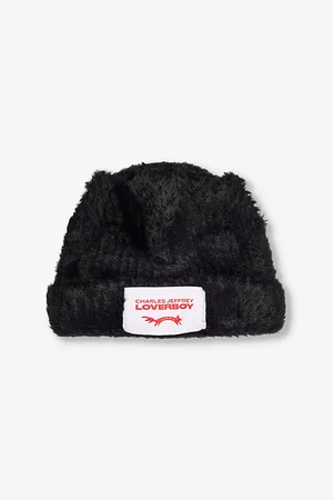 Charles Jeffrey Loverboy Faux-fur Animal-ear-embellishment Woven Beanie
